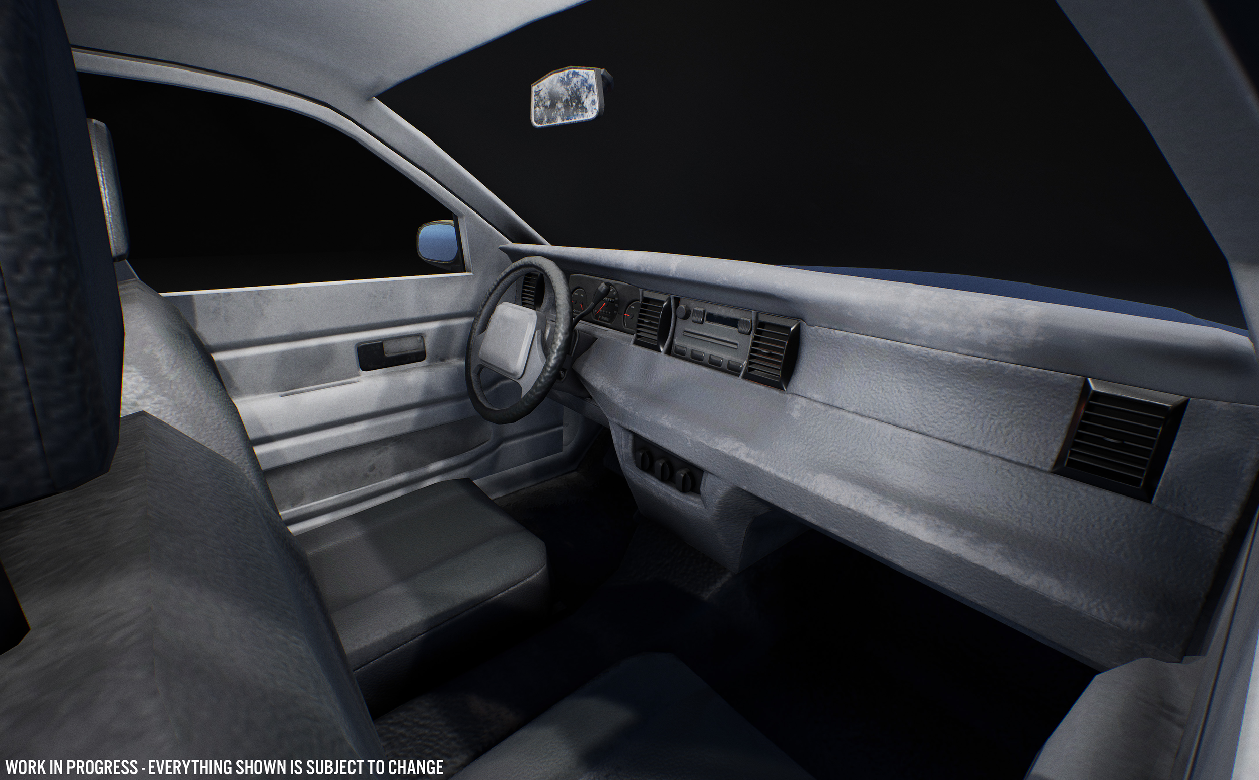 Our old sedan…